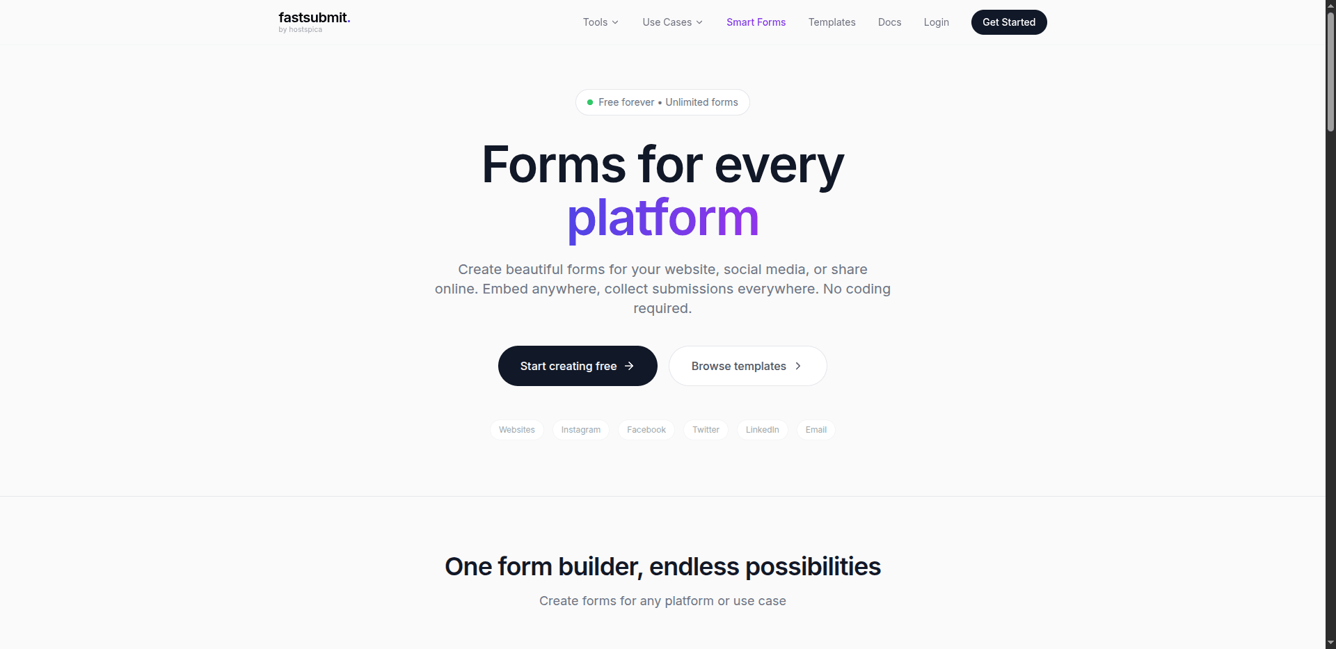 FastSubmit screenshot